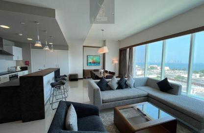 Hotel Apartments - 3 Bedrooms - 3 Bathrooms for rent in West Bay Tower - West Bay - West Bay - Doha Hotel Apartments - 3 Bedrooms - 3 Bathrooms for rent in West Bay Tower - West Bay - West Bay - Doha
