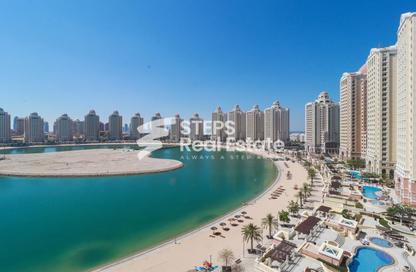 Apartment - 2 - 3 for rent in Viva West - Viva Bahriyah - The Pearl Island - Doha