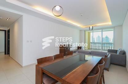 Apartment - 2 - 3 for rent in Viva West - Viva Bahriyah - The Pearl Island - Doha