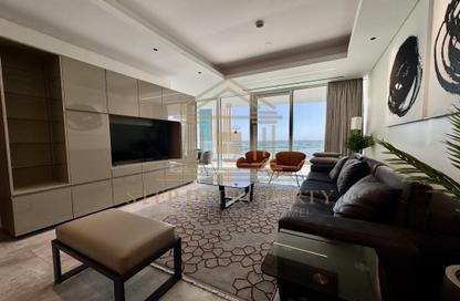 Apartment - 2 Bedrooms - 3 Bathrooms for rent in Lusail Marina Heights - Marina District - Lusail Apartment - 2 Bedrooms - 3 Bathrooms for rent in Lusail Marina Heights - Marina District - Lusail