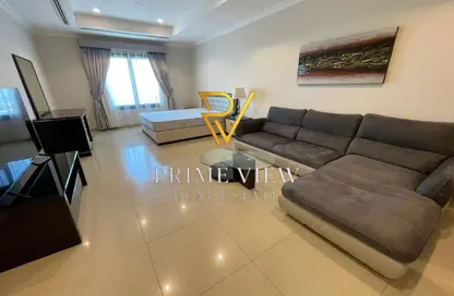 Apartment - Studio - 1 Bathroom for rent in East Porto Drive - Porto Arabia - The Pearl Island - Doha