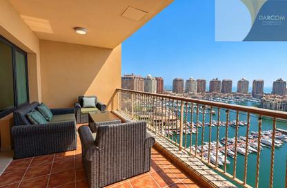 Apartment - 2 - 3 for rent in East Porto Drive - Porto Arabia - The Pearl Island - Doha Apartment - 2 - 3 for rent in East Porto Drive - Porto Arabia - The Pearl Island - Doha