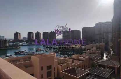 Apartment - 1 Bedroom - 2 Bathrooms for rent in East Porto Drive - Porto Arabia - The Pearl Island - Doha