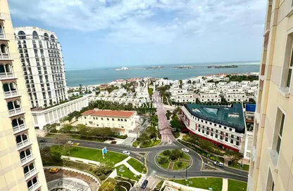 Apartment - 2 Bedrooms - 2 Bathrooms for rent in Viva West - Viva Bahriyah - The Pearl Island - Doha