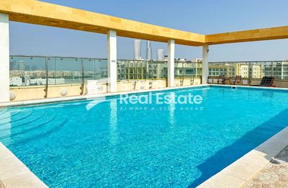 Apartment - 1 Bedroom - 2 Bathrooms for rent in R-19 Building - Al Erkyah City - Lusail