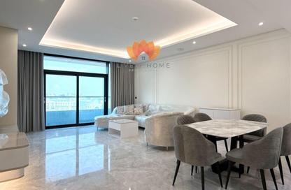 Apartment - 2 Bedrooms - 3 Bathrooms for rent in Marina Tower 02 - Marina District - Lusail