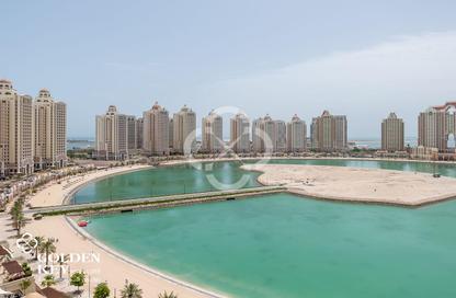Apartment - 1 - 2 for rent in Viva East - Viva Bahriyah - The Pearl Island - Doha