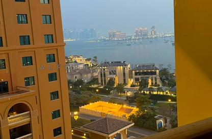 Apartment - 1 Bedroom - 2 Bathrooms for rent in East Porto Drive - Porto Arabia - The Pearl Island - Doha