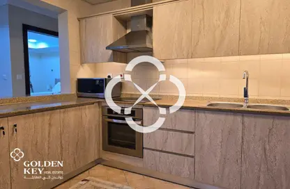 شقة - غرفة نوم - 2 حمامات للايجار في طريق بورتو الغربي - بورتو أرابيا - جزيرة اللؤلؤة - الدوحة