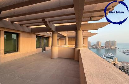 Penthouse - 5 Bedrooms - 7 Bathrooms for rent in West Porto Drive - Porto Arabia - The Pearl Island - Doha