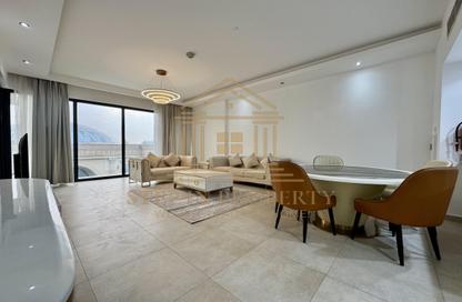 Apartment - 1 Bedroom - 1 Bathroom for rent in Lusail Marina Heights - Marina District - Lusail