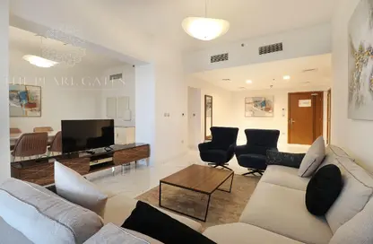 شقة - 3 غرف نوم - 4 حمامات للايجار في برج وست باي - الخليج الجنوبي - الخليج الغربي - الدوحة