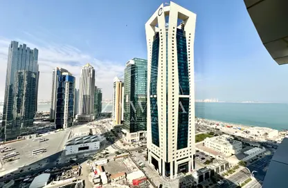 Apartment - 2 Bedrooms - 3 Bathrooms for rent in West Bay Tower - West Bay - West Bay - Doha