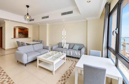 Apartment - 1 - 2 for rent in East Porto Drive - Porto Arabia - The Pearl Island - Doha