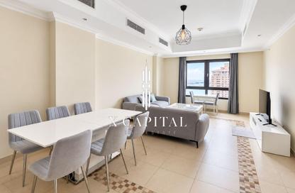 Apartment - 1 - 2 for rent in East Porto Drive - Porto Arabia - The Pearl Island - Doha Apartment - 1 - 2 for rent in East Porto Drive - Porto Arabia - The Pearl Island - Doha