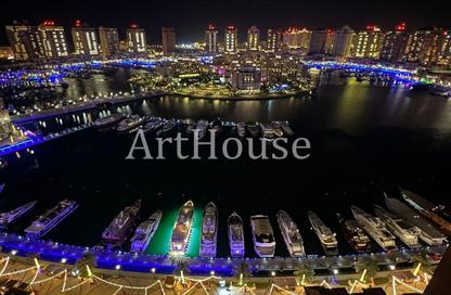 Apartment - Studio - 1 for rent in Porto Arabia - The Pearl Island - Doha