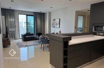 Apartment - 1 Bedroom - 2 Bathrooms for rent in Lusail Marina Heights - Marina District - Lusail