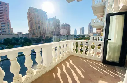 Apartment - 3 Bedrooms - 4 Bathrooms for rent in Carnaval - Qanat Quartier - The Pearl Island - Doha