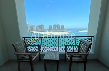 Apartment - Studio - 1 for rent in Viva West - Viva Bahriyah - The Pearl Island - Doha