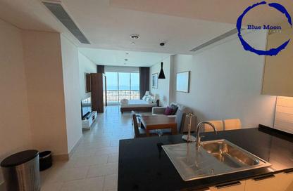 Apartment - Studio - 1 Bathroom for rent in Viva West - Viva Bahriyah - The Pearl Island - Doha