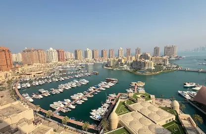 Apartment - 3 Bedrooms - 5 Bathrooms for rent in East Porto Drive - Porto Arabia - The Pearl Island - Doha