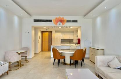 Apartment - 1 Bedroom - 1 Bathroom for rent in Marina Residences 195 - Marina District - Lusail