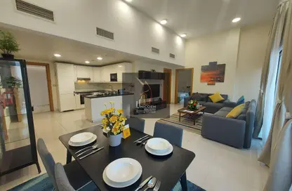 Hotel Apartments - 2 Bedrooms - 2 Bathrooms for rent in Bin Omran 35 - Fereej Bin Omran - Doha