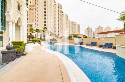 Apartment - 2 Bedrooms - 3 Bathrooms for rent in Viva West - Viva Bahriyah - The Pearl Island - Doha Apartment - 2 Bedrooms - 3 Bathrooms for rent in Viva West - Viva Bahriyah - The Pearl Island - Doha