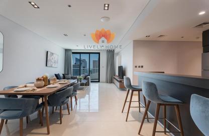 Apartment - 3 Bedrooms - 3 Bathrooms for rent in Marina Tower 27 - Marina District - Lusail