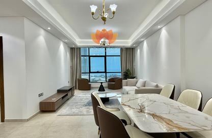 Apartment - 2 - 3 for rent in Lusail Marina Heights - Marina District - Lusail