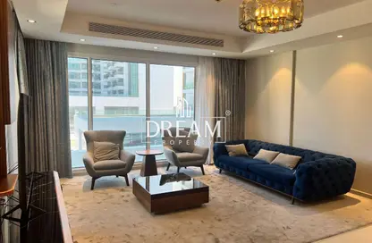 شقة - غرفة نوم - 2 حمامات للايجار في لوسيل ريسيدينس - منطقة المارينا - الوسيل