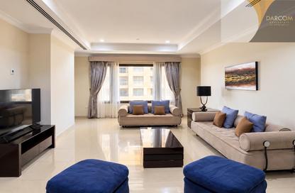 Apartment - 1 - 2 for rent in West Porto Drive - Porto Arabia - The Pearl Island - Doha