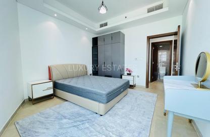 Apartment - 2 Bedrooms - 3 Bathrooms for rent in Lusail Marina Heights - Marina District - Lusail