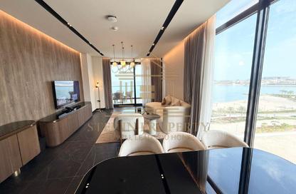 Apartment - 2 Bedrooms - 3 Bathrooms for rent in Seef Waterfront - Lusail City - Lusail