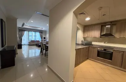 Apartment - 1 Bedroom - 2 Bathrooms for rent in East Porto Drive - Porto Arabia - The Pearl Island - Doha
