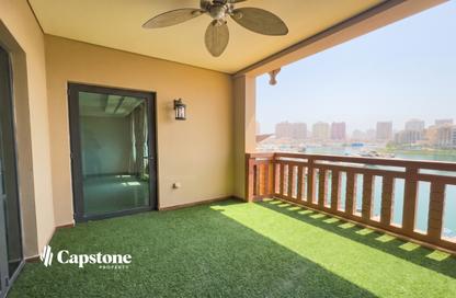 Apartment - 2 Bedrooms - 3 Bathrooms for rent in Porto Arabia Townhouses - Porto Arabia - The Pearl Island - Doha