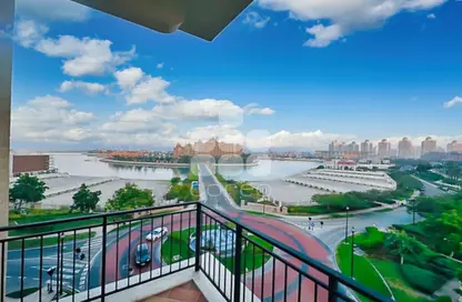 شقة - غرفة نوم - 2 حمامات للايجار في كرنفال - قناة كوارتييه - جزيرة اللؤلؤة - الدوحة