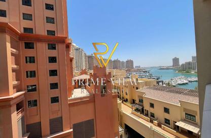 Apartment - 1 Bedroom - 2 Bathrooms for rent in West Porto Drive - Porto Arabia - The Pearl Island - Doha
