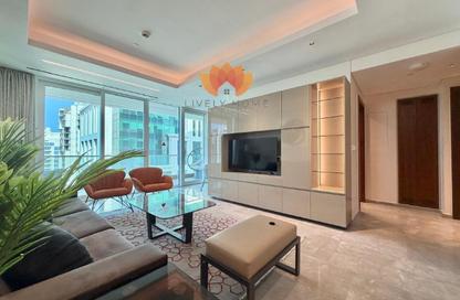Apartment - 2 Bedrooms - 2 Bathrooms for rent in Marina Tower 23 - Marina District - Lusail
