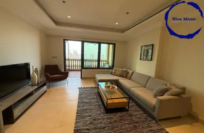 Apartment - 2 Bedrooms - 3 Bathrooms for rent in East Porto Drive - Porto Arabia - The Pearl Island - Doha