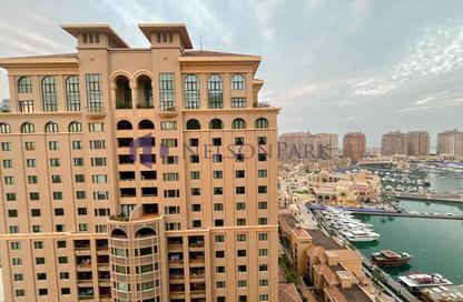 Apartment - 1 Bedroom - 2 Bathrooms for rent in Tower 3 - Porto Arabia - The Pearl Island - Doha Apartment - 1 Bedroom - 2 Bathrooms for rent in Tower 3 - Porto Arabia - The Pearl Island - Doha