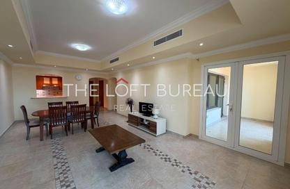 Apartment - 2 Bedrooms - 3 Bathrooms for rent in West Porto Drive - Porto Arabia - The Pearl Island - Doha