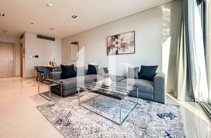 Apartment - 1 Bedroom - 2 Bathrooms for rent in Lusail Marina Heights - Marina District - Lusail Apartment - 1 Bedroom - 2 Bathrooms for rent in Lusail Marina Heights - Marina District - Lusail
