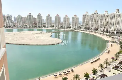 شقة - 2 غرف نوم - 2 حمامات للايجار في فيفا بحرية شرق - فيفا بحرية - جزيرة اللؤلؤة - الدوحة