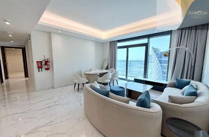Apartment - 2 Bedrooms - 3 Bathrooms for rent in Marina Residences 195 - Marina District - Lusail Apartment - 2 Bedrooms - 3 Bathrooms for rent in Marina Residences 195 - Marina District - Lusail