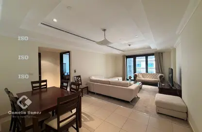 Apartment - 1 Bedroom - 2 Bathrooms for rent in East Porto Drive - Porto Arabia - The Pearl Island - Doha