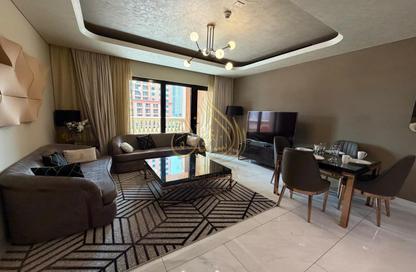 Apartment - 1 Bedroom - 2 Bathrooms for rent in Porto Arabia Townhouses - Porto Arabia - The Pearl Island - Doha Apartment - 1 Bedroom - 2 Bathrooms for rent in Porto Arabia Townhouses - Porto Arabia - The Pearl Island - Doha