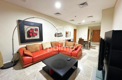 Apartment - 1 Bedroom - 2 Bathrooms for rent in Zig Zag Tower A - Zig Zag Towers - West Bay - Doha