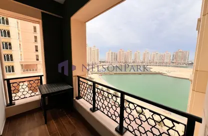 Apartment - 1 Bedroom - 2 Bathrooms for rent in Viva West - Viva Bahriyah - The Pearl Island - Doha
