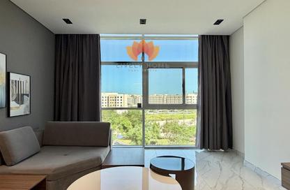 Apartment - 1 Bedroom - 2 Bathrooms for rent in Crescent Building - Yasmeen City - Lusail Apartment - 1 Bedroom - 2 Bathrooms for rent in Crescent Building - Yasmeen City - Lusail